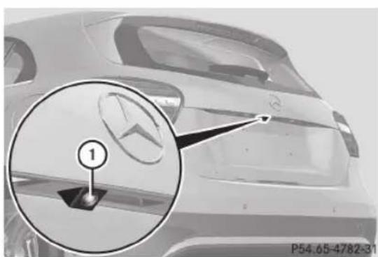 Mercedes-Benz A-Class (2013) - Tolatókamera - 1