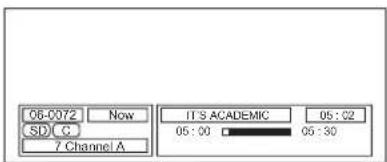 HITACHI 50PD960DTA - Information Banner - 1