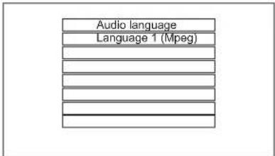 HITACHI 50PD960DTA - Audio language - 1