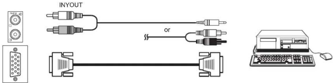 HITACHI 50PD960DTA - Connecting Procedure (continued) - 1