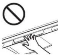 HITACHI 50PD960DTA - CAUTION - 1