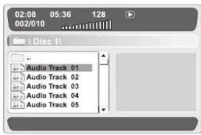 02:08 05:36 128 002/010 Disc 1 Audio Track 01 Audio Track 02 Audio Track 03 Audio Track 04 Audio Track 05