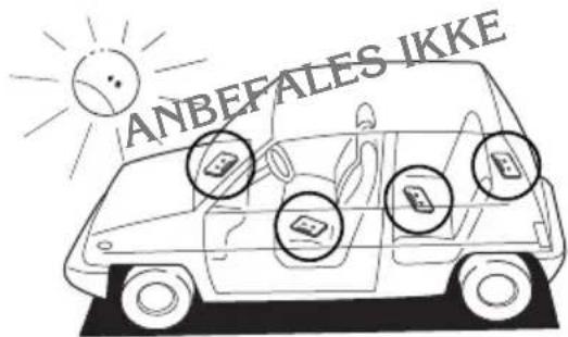 ANBEFALES IKKE