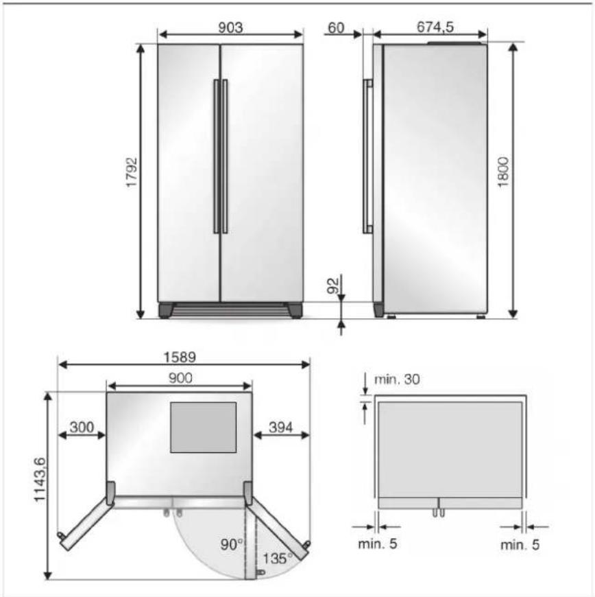 BOSCH KAN58A50 - Lieud'installation - 1