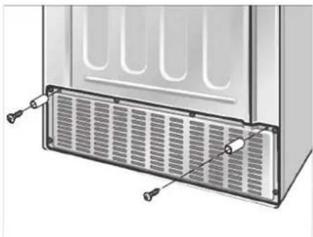 BOSCH KAN58A50 - Distanceminimaleparrapportau murdufond - 1