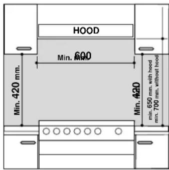 INDESIT K3E11 W O - Plaatsing - 1