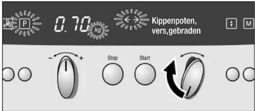NEFF B8762 - Metdefunctiekeuzeknophetgewenste programmainstellen. - 1