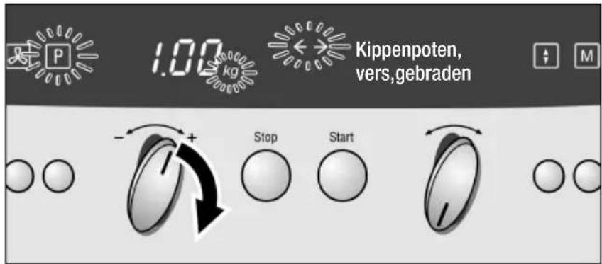 NEFF B8762 - Metdefunctiekeuzeknophetgewenste programmainstellen. - 2