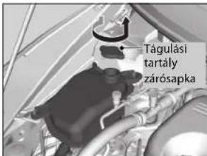 Tágulási tartály zárósapka