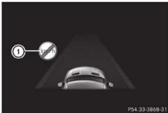 ① km/h P54.33-3868-31