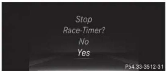 Stop Race-Timer? No Yes P54.33-35 12-31