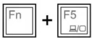 Fn + F5 □/□