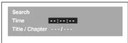 Search Time Title / Chapter - - - / - -