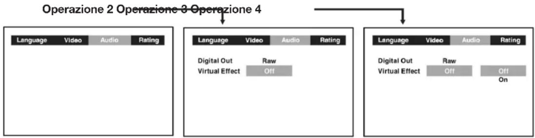 AEG DVD 4504 - Effetto virtuale (esclusivamente per CD e DVD) - 1