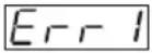 Logik L612SWD12 - Error Code - 1