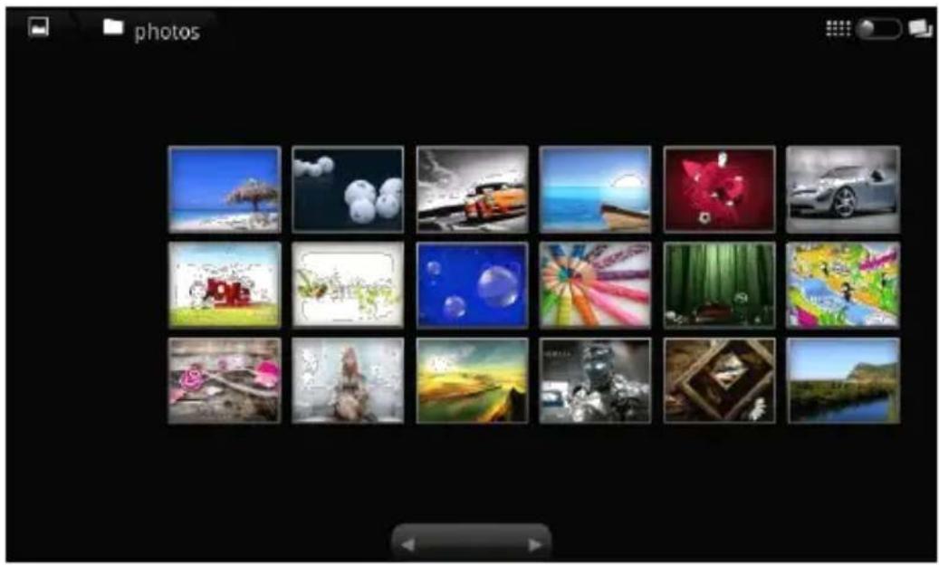 Grid of 16 grayscale photos displayed on a black background, each with unique color and texture variations (no text or symbols)