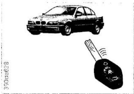 BMW 525td (1998) - Apertura y cierre - por fuera - 1