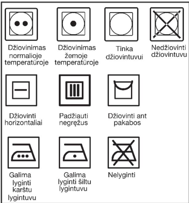 BEKO DC 7670 - Skalbiniai, tinkami džiovinimui mašinoje - 1