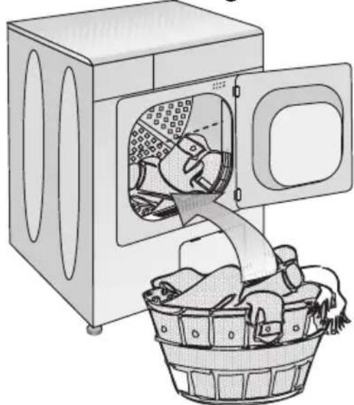 BEKO DC 1670 - Helyes ruhamennyiség - 1
