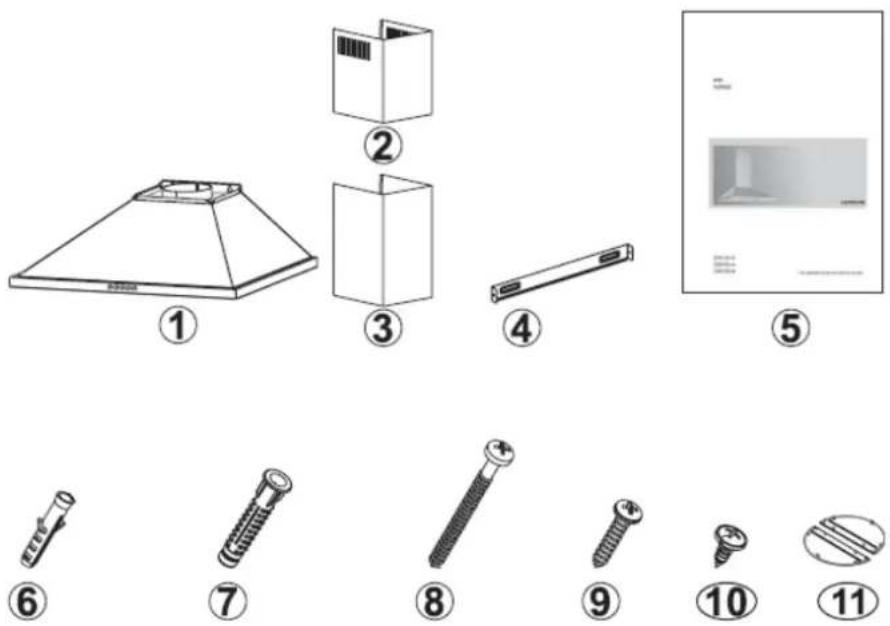 SILVERLINE Tricol 2240 - A csomag tartalma - 1