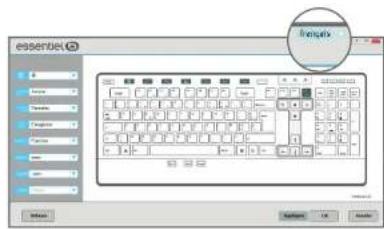 Essentiel B Elite Duo - personnaliser les touches raccourcis du clavier - 2