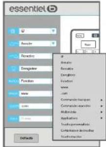 Essentiel B Elite Duo - CONFIGURATION DES HUIT TOUCHES PROGRAMMABLES - 1