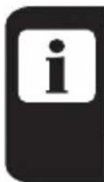 Icon with a lowercase 'i' inside a rounded square, likely representing information or information.