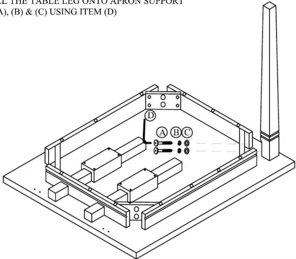 Talgø Smogen (80x80) - SMOGEN TABLE ASSEMBLY INSTRUCTION - 1