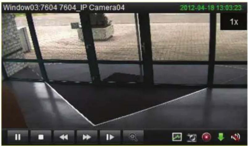 Hikvision IVMS-4200 - Afspeel Functies: - 1