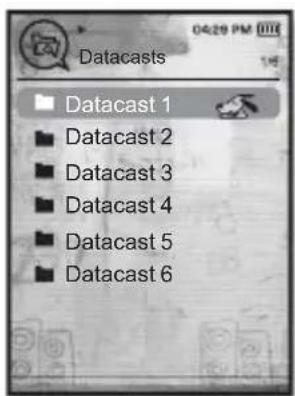 Datacasts Datacast 1 Datacast 2 Datacast 3 Datacast 4 Datacast 5 Datacast 6