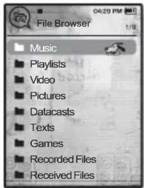 SAMSUNG YP-T10JABH - FÁJLOK TÖRLÉSE A „FILE BROWSER” SEGÍTSÉGÉVEL - 2