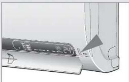SAMSUNG AQV12MSAN - Operating Your Air Conditioner Without the Remote Control - 1