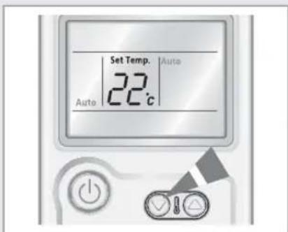 Set Temp. 22°C Auto Auto