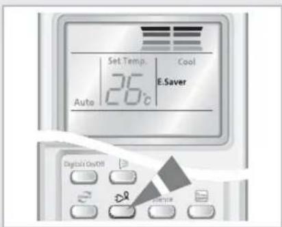 Set.Temp. Cool 26°C Auto E.Saver Digitise On/Off OK Cancel