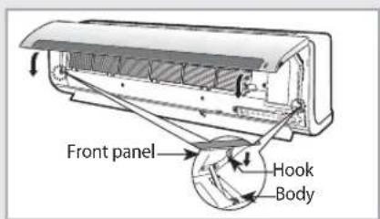 Front panel Hook Body