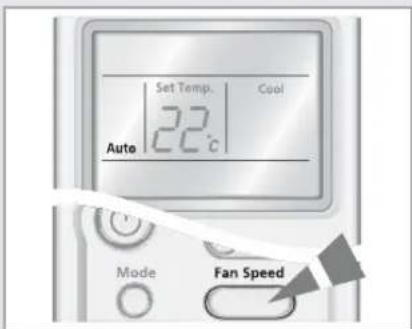 Set Temp. Cool 22°C Auto Mode Fan Speed