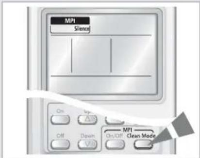 MPI Slence On Up Off Down MPI Clean Mode On/Off