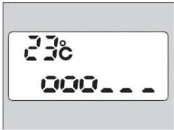 23°C 000...