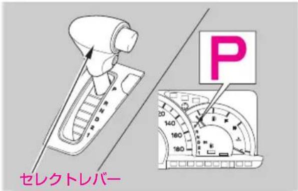 セレクトレバー P