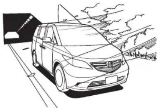 Honda Elysion (2004) - 横風の強い日は。水たまりに入ったあとはブレー - 1