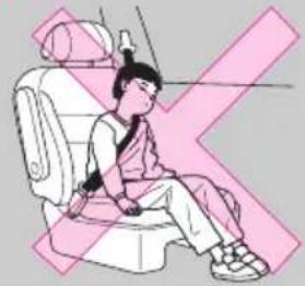 Honda Elysion (2004) - ●サイドエアバッグの作動を自動停止するとき - 1
