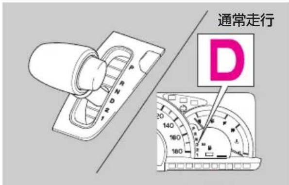 通常走行 D