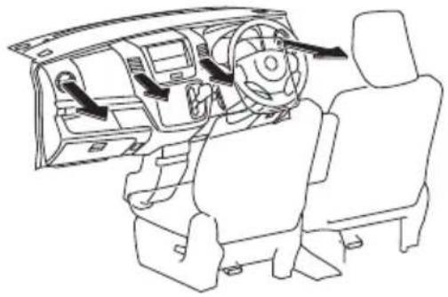 MAZDA AZ-Wagon (2011) - (1)モード(吹出し口)切替えスイッチ - 3