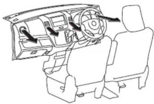 MAZDA AZ-Wagon (2011) - (1)吹出し口切替えダイヤル - 3