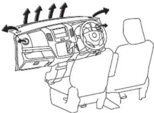 MAZDA AZ-Wagon (2011) - (8)デフロスタースイッチ - 2