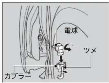 電球 ツメ カプラー