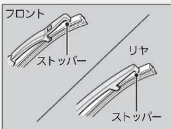 フロント ストッパー リヤ ストッパー