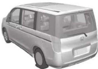 Honda Stepwgn Spada (2011) - パンクした P.232 - 1