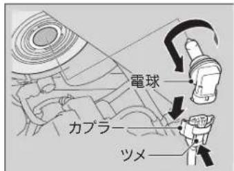 電球 カプラー ツメ