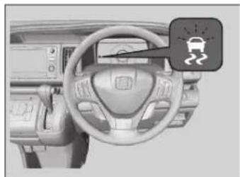Honda Stepwgn Spada (2011) - VSA の作動と警告灯 - 1